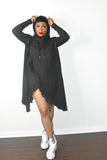 POPPIN Ruffled Hooded Top
