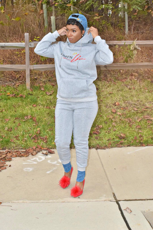 Grey Original POPPIN Sweatsuit