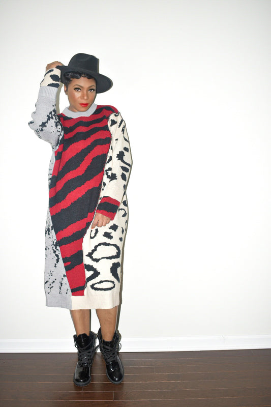 Jungle Sweater Dress