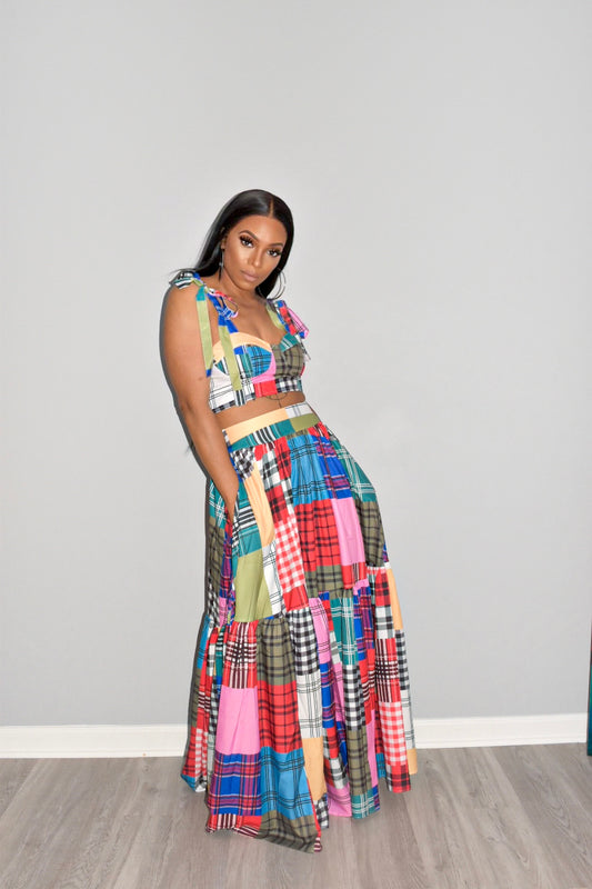 Plaid me Please | Set (Red)