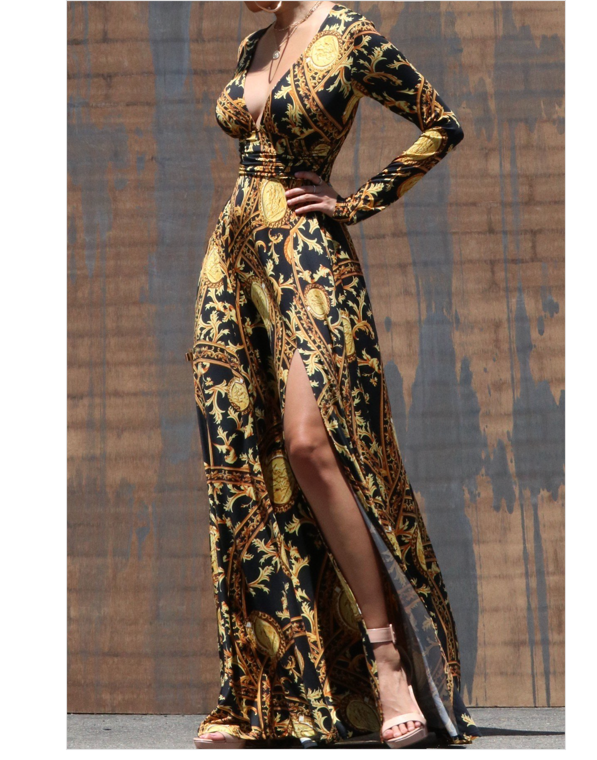 Versatile and Versace Inspired Dress