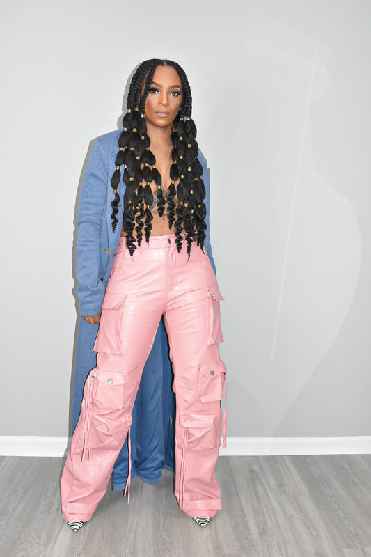Pinky POPPIN Cargo Pants