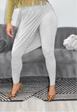 P Luxe Wrapped Leggings (Grey)
